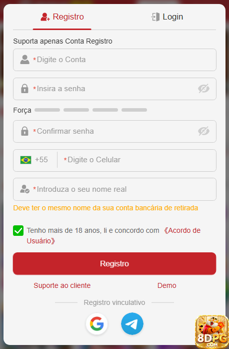 Experiência de Jogos 8dpg.com